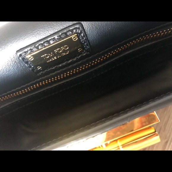 SOLD! Tom Ford Natalia Medium Python Leather Bag - Picture 15 of 16